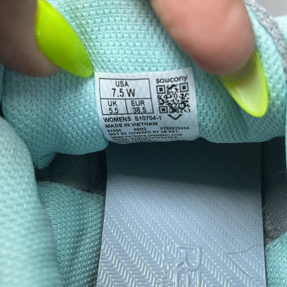 SAUCONY COHESION 14 RUNNING OR WALKING SHOES POWDER BLUE Casual Comfy Athletic - Picture 8 of 8